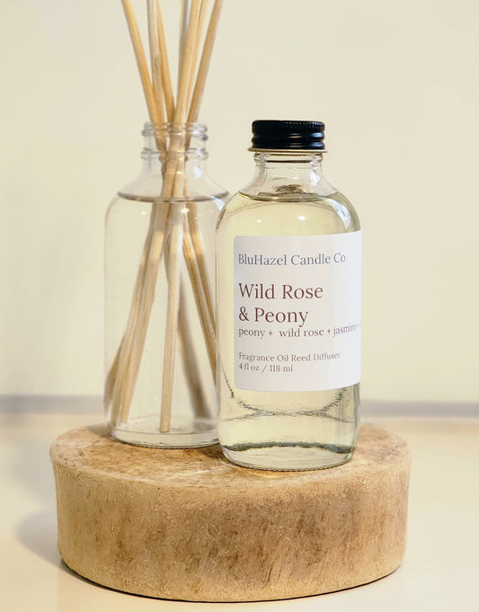 Wild Rose & Peony Reed & Floral Diffuser