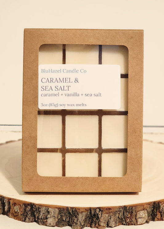 Caramel & Sea Salt 3oz Wax Melt